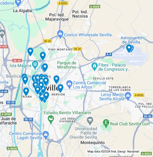 Mapa de Sevilla - Google My Maps