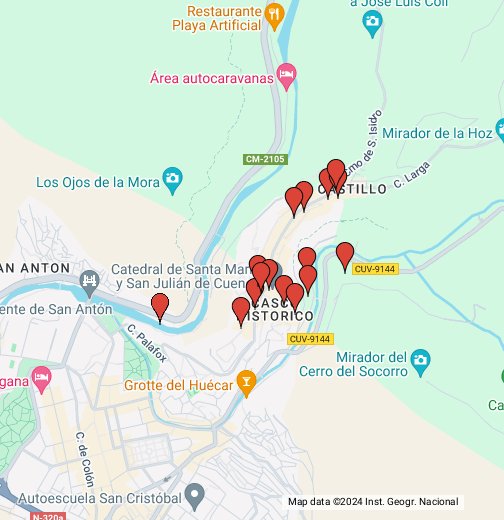 Mapa de Cuenca - Google My Maps
